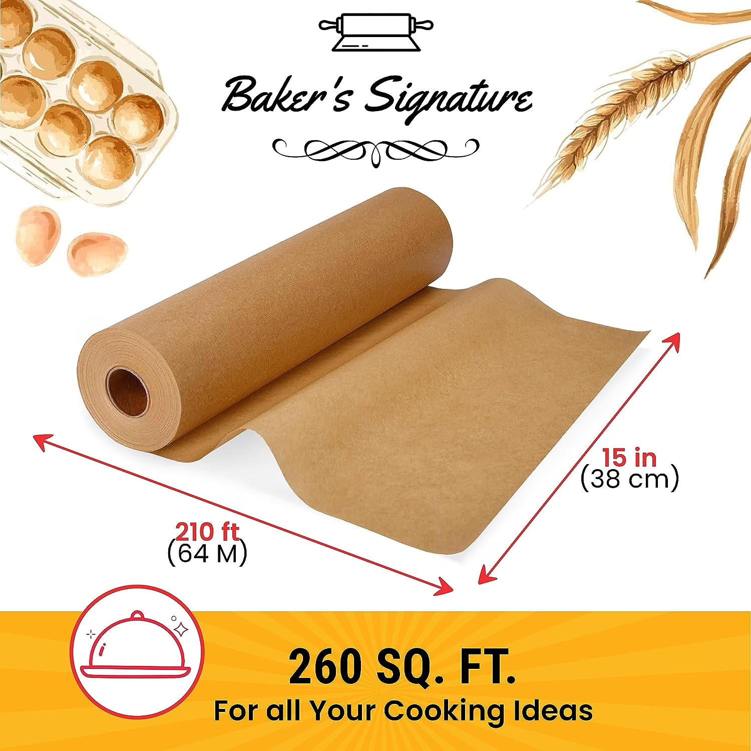 Baker's parchment paper hotsell