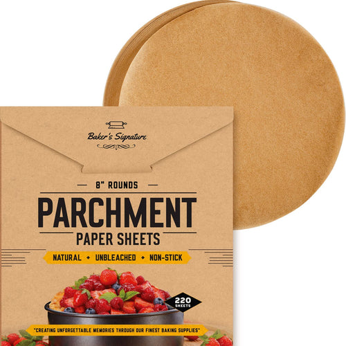 5x5 Inches 300 Sheets Parchment Paper Squares by Baker's Signature |  Silicone Coated & Unbleached – Ideal for Baking, Wrapping, Freezing &  Diamond